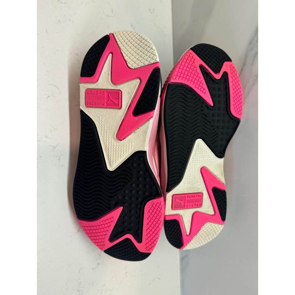 Puma Women’s Size 8 Pink RS-X3 Puzzle  Sneakers - Picture 6 of 8